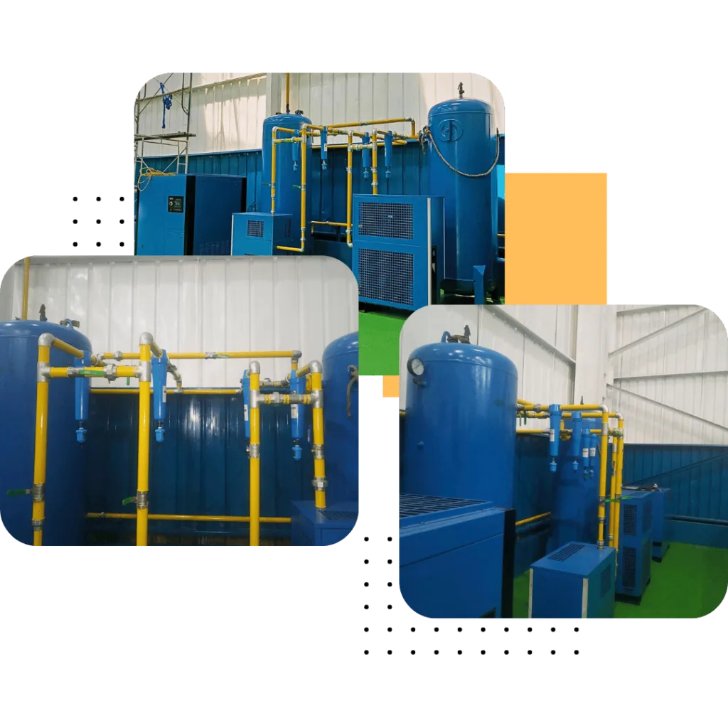 Compressor Piping Installation